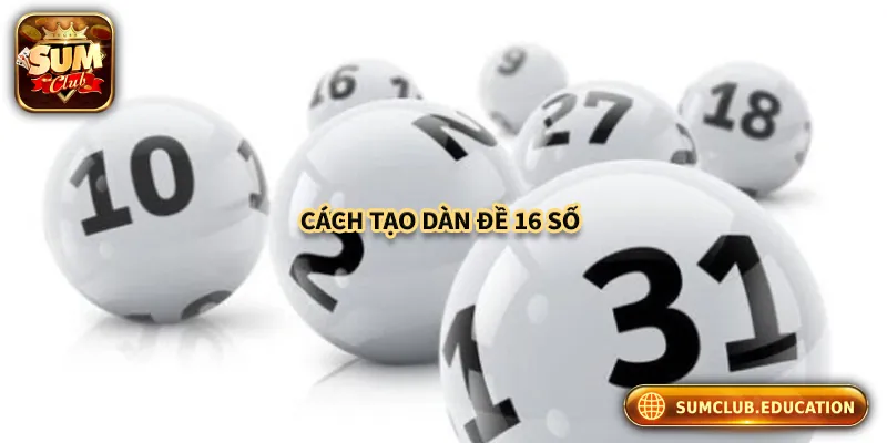 Dàn Đề 16 Số – Phân Tích, Hướng Dẫn Và Cách Chơi Hiệu Quả Cách tạo dàn đề 16 số chi tiết